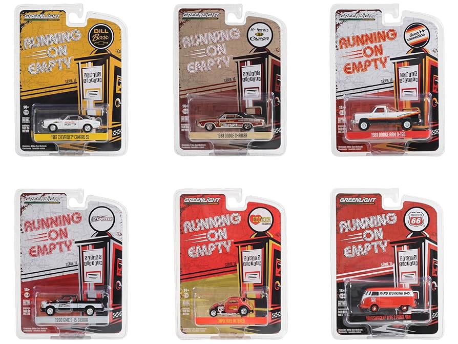 Runnin on Empty［カセット］ Amazon.com: Running on Empty 6 Piece Set Series 16 1/64